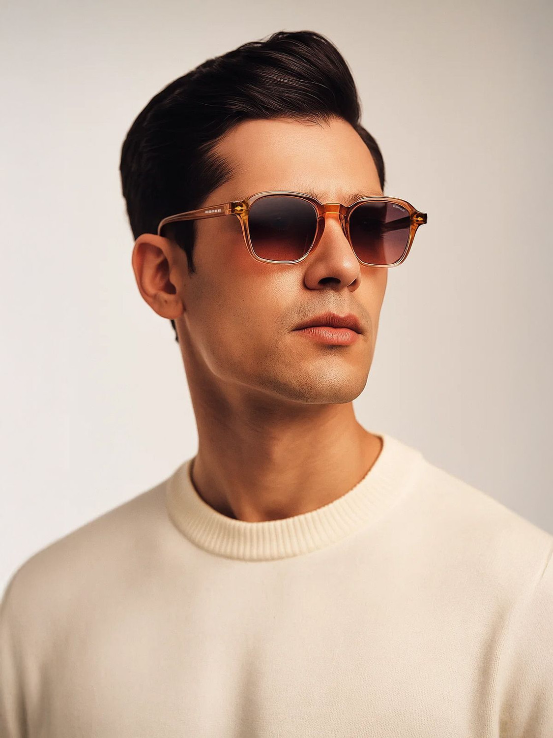 Image of Espee Gradient Retro Square Sunglasses (49) (For Men, Pink)