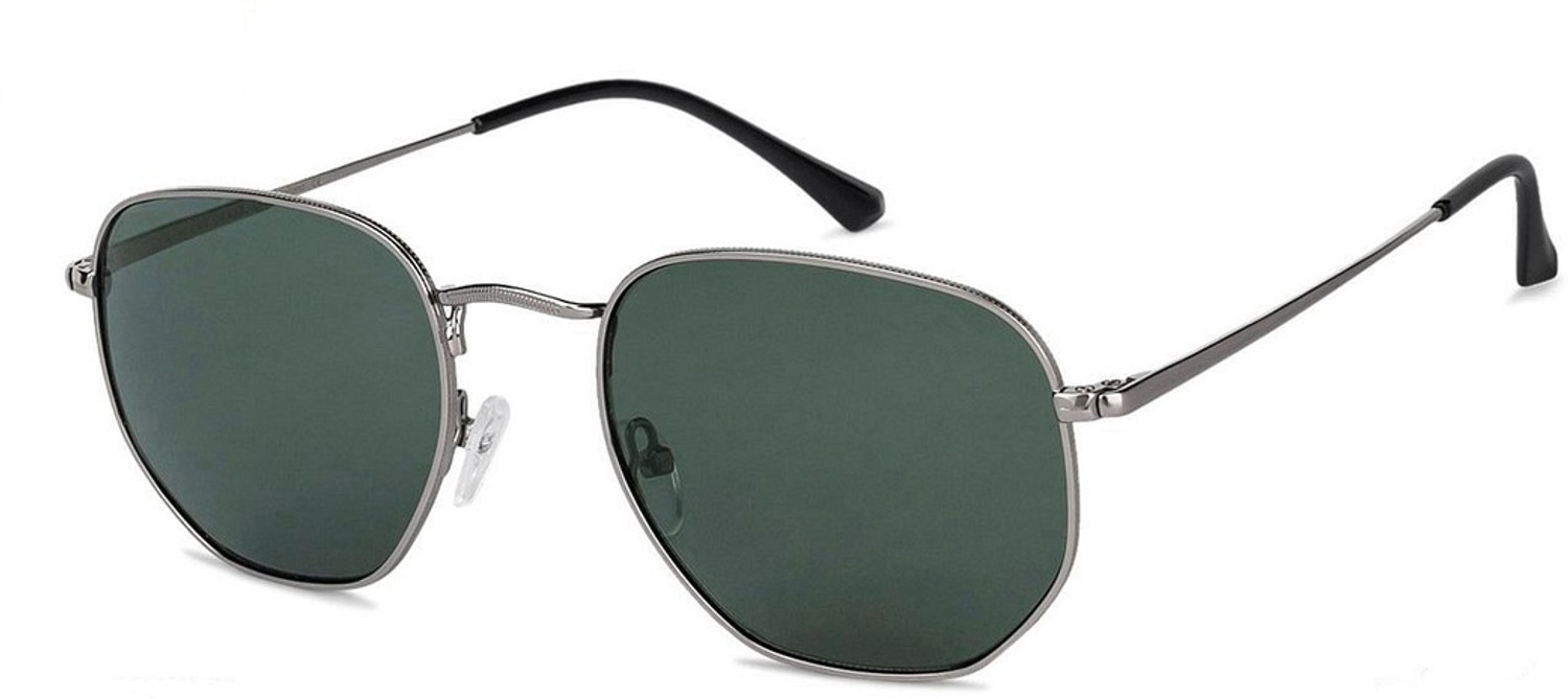Image of VINCENT CHASE by Lenskart Round Sunglasses