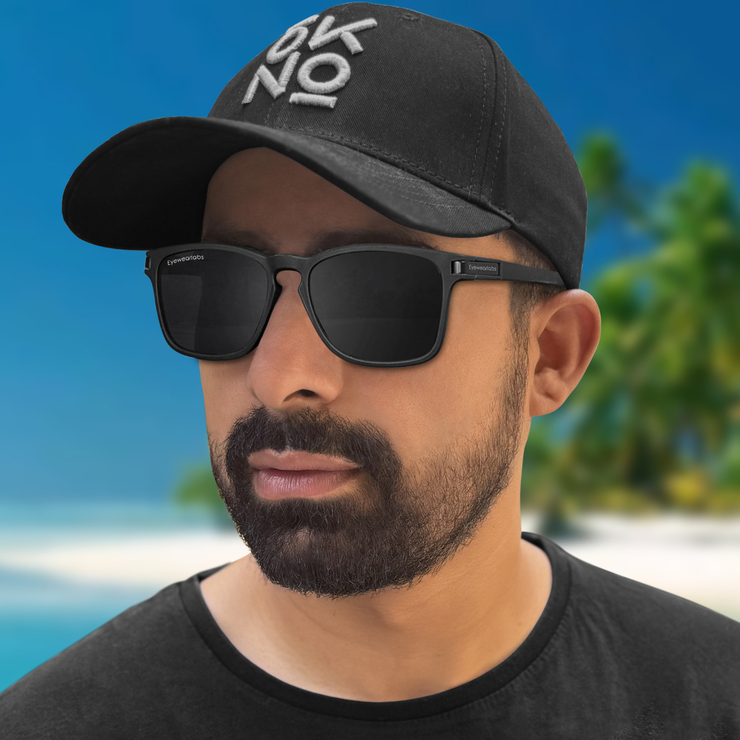 Image of OKNO Retro Square Sunglasses