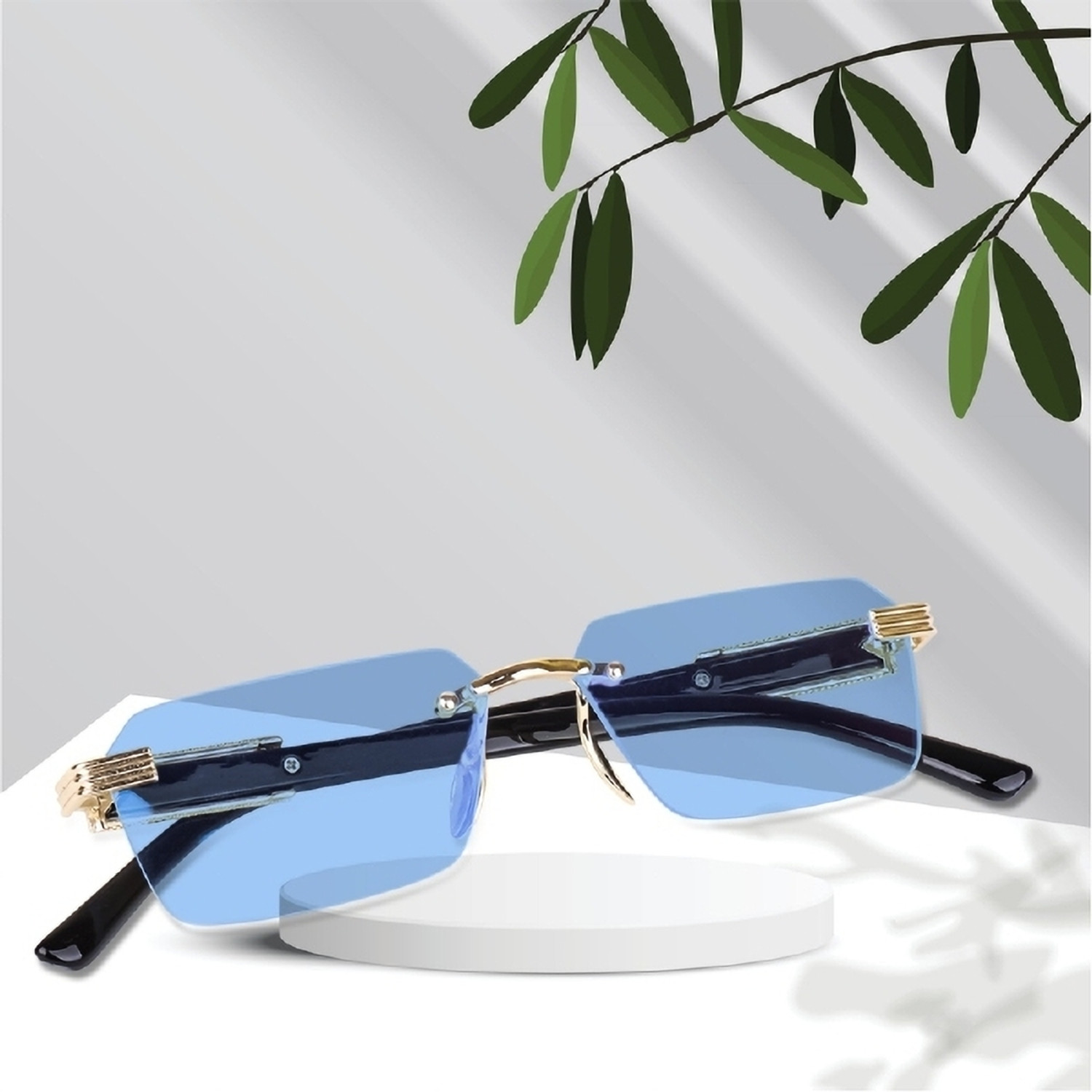 Image of VALWICK Rectangular Sunglasses