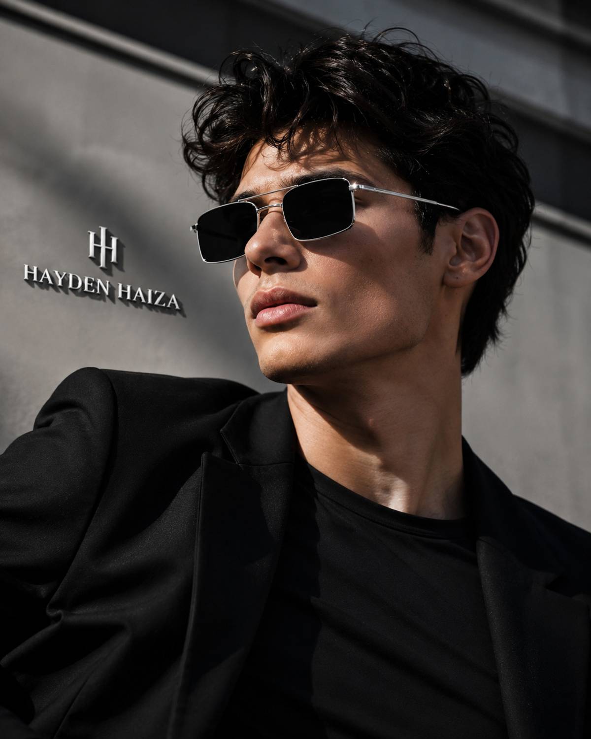 hayden haiza Retro Square Sunglasses - Image 4