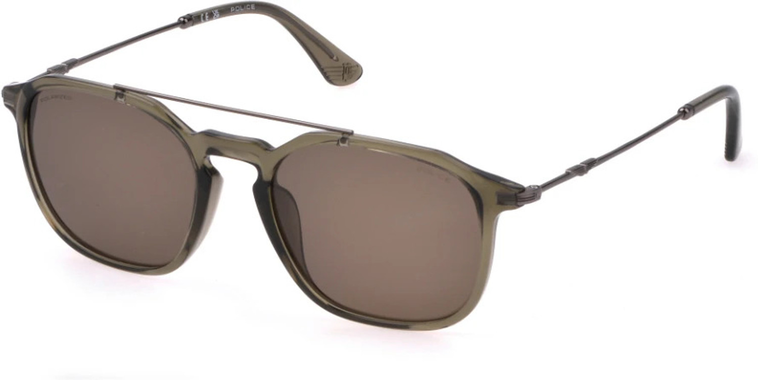 Image of Police Retro Square Sunglasses