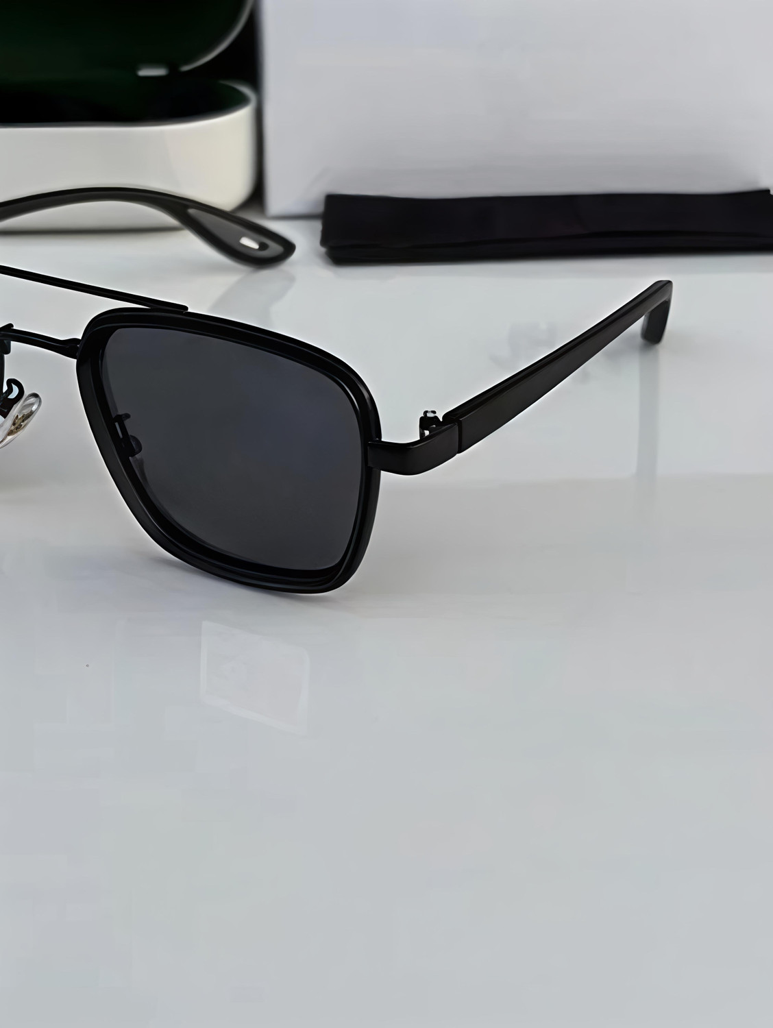 Image of KOPEK Retro Square Sunglasses