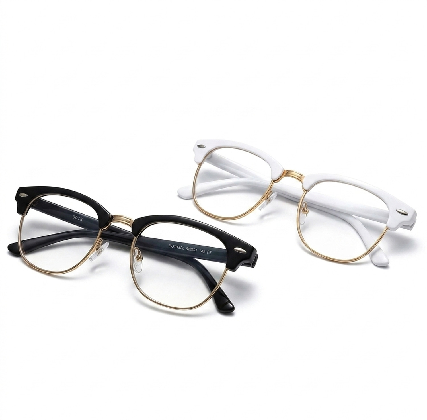 Image of The Studded Clubmaster Sunglasses