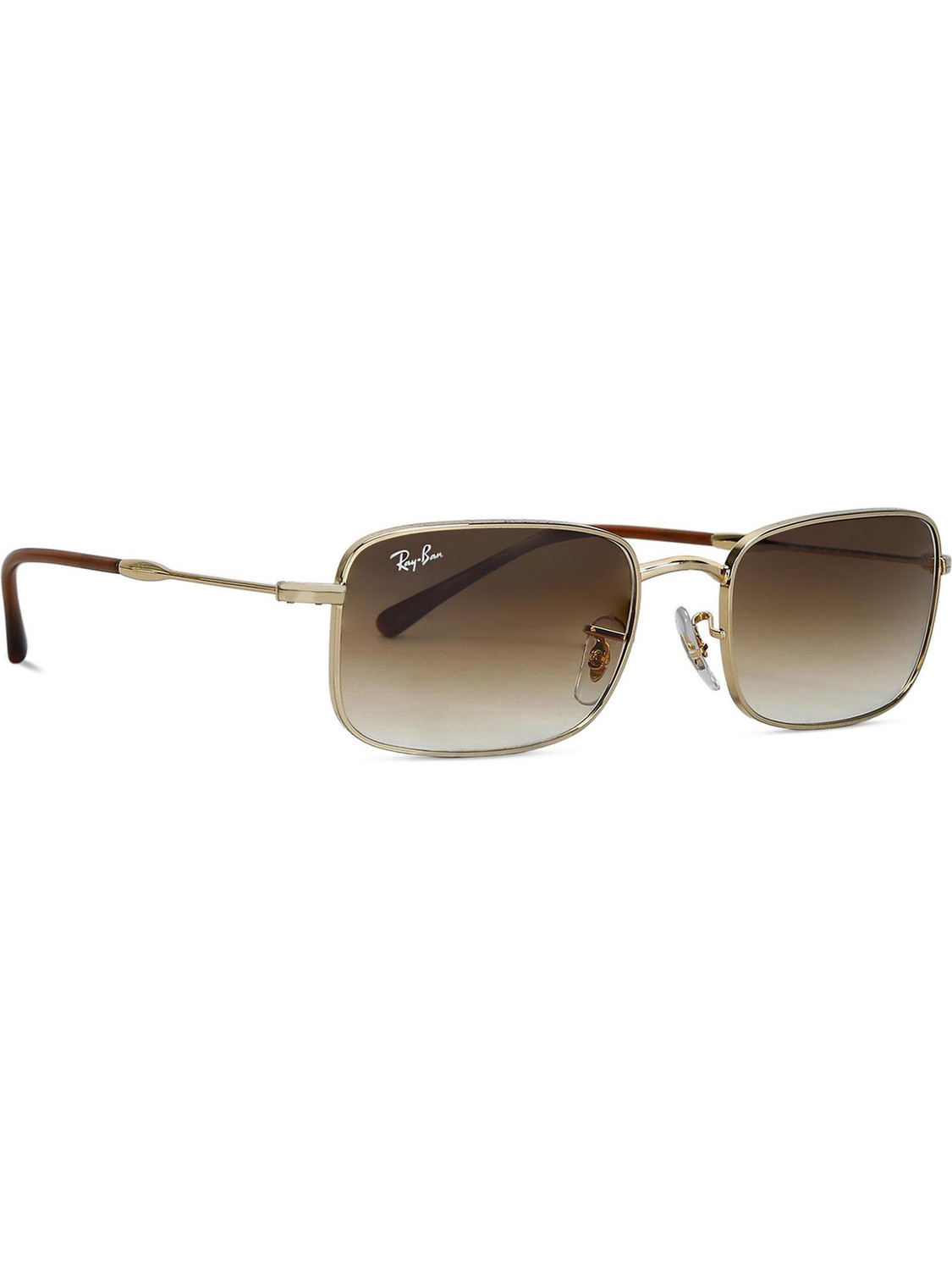 Image of Ray-Ban Gradient, UV Protection Spectacle Sunglasses (56) (For Men & Women, Brown)