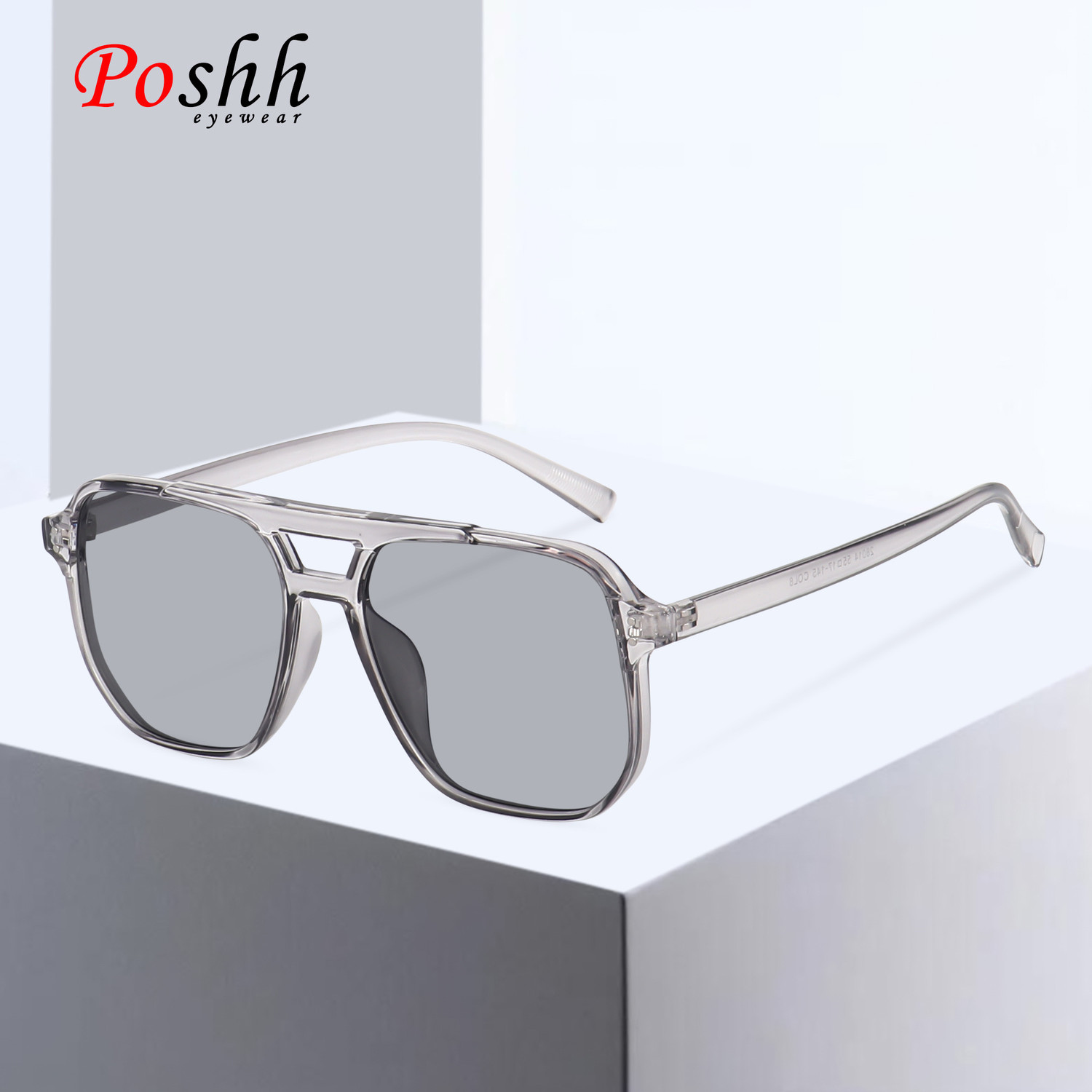 Image of Poshh eyewear Retro Square Sunglasses