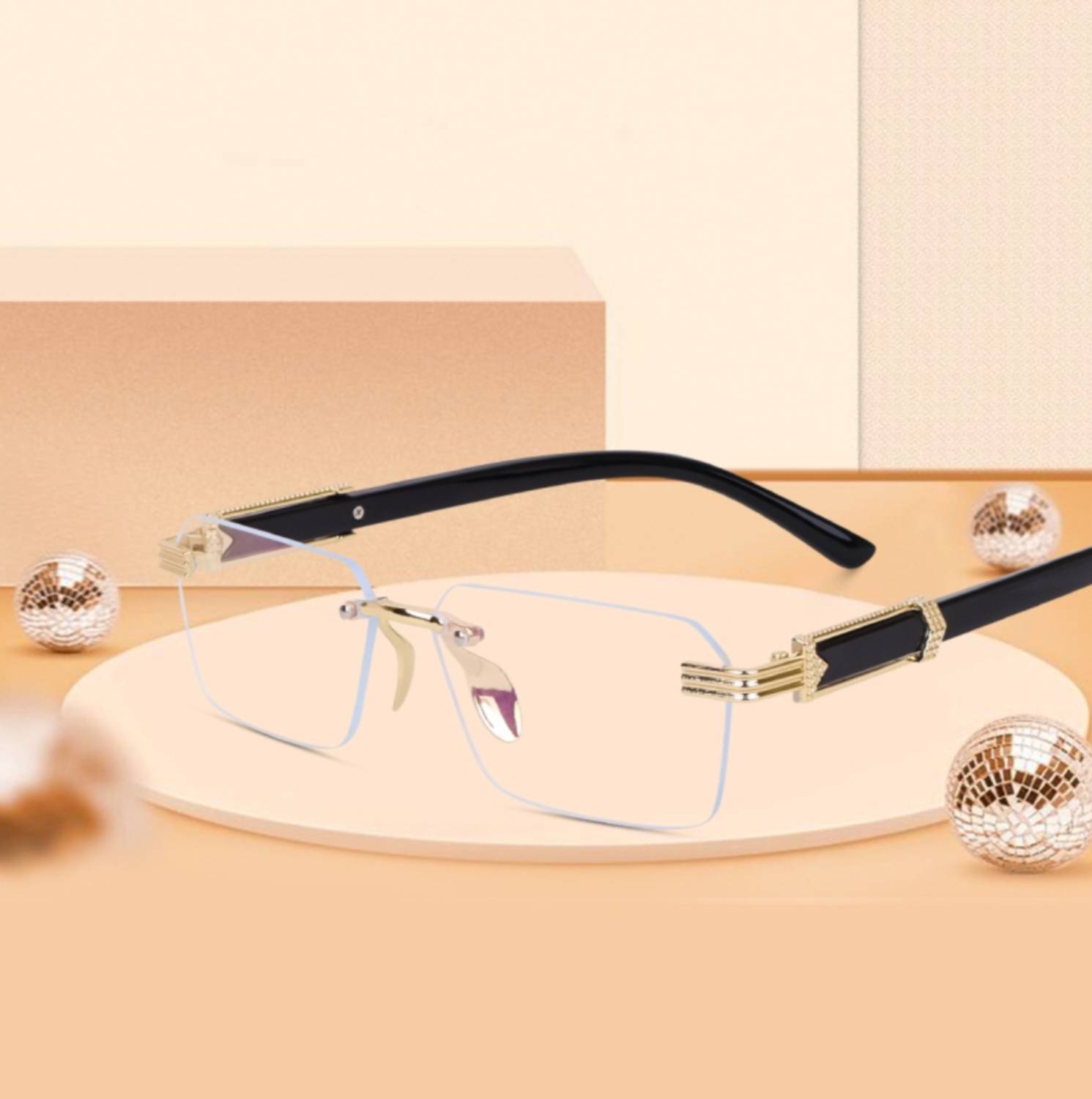 ARICKS Full Rim Rectangle Frame Blue - Image 3