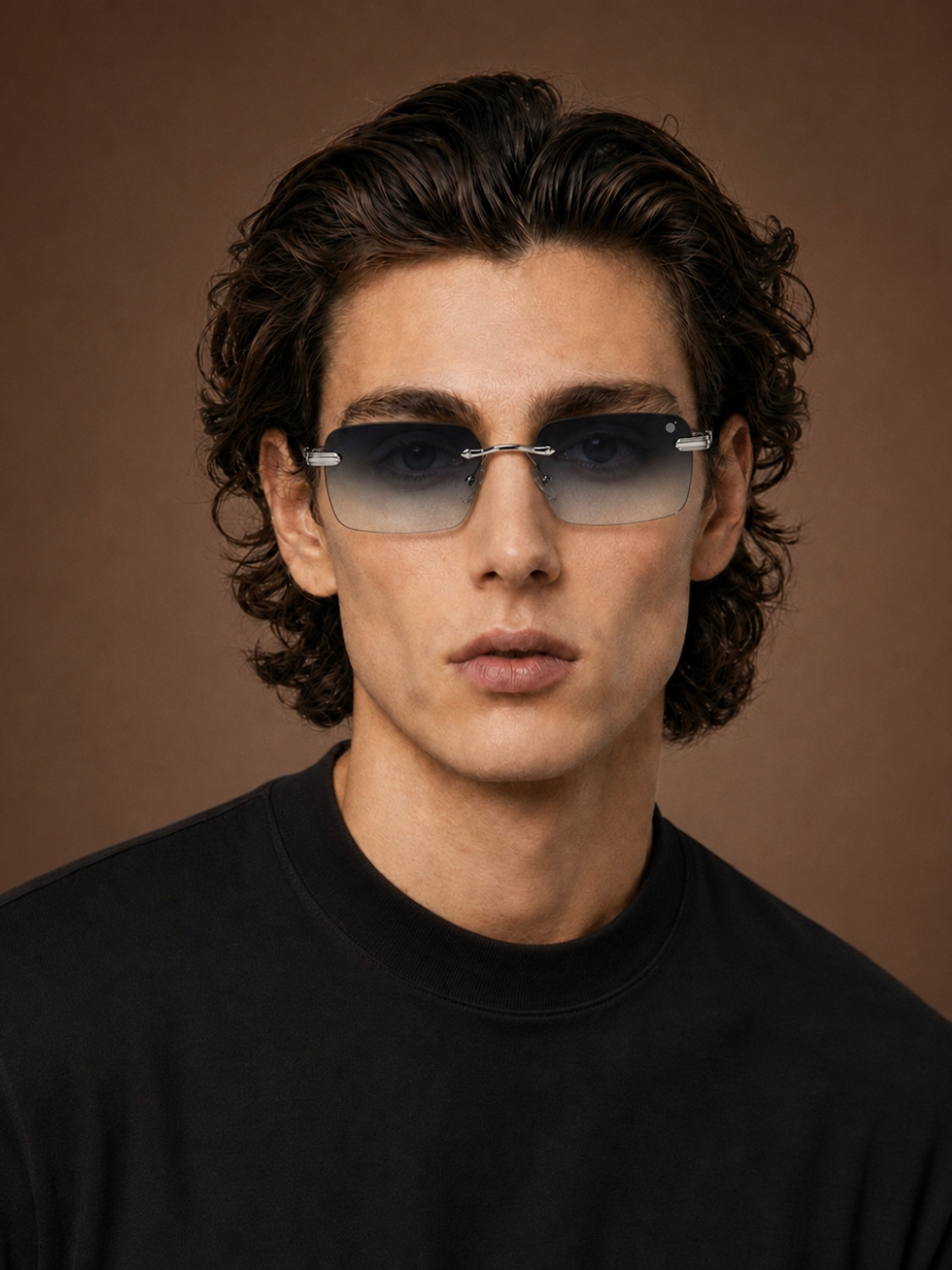 Image of MOONX Rectangular Sunglasses