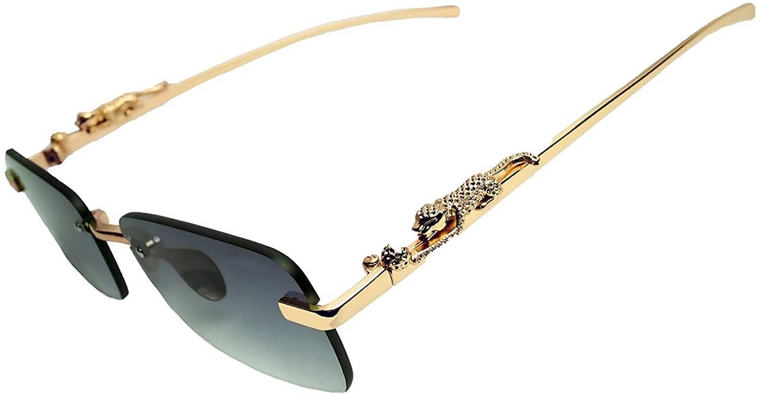 ALFATOORE Rectangular Sunglasses