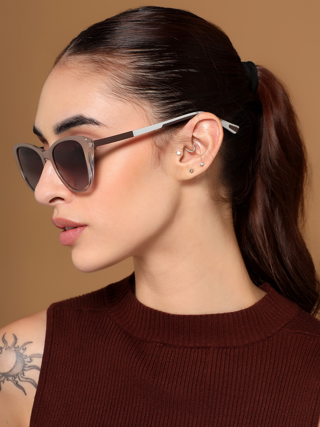 Image of VOYAGE Cat-eye Sunglasses