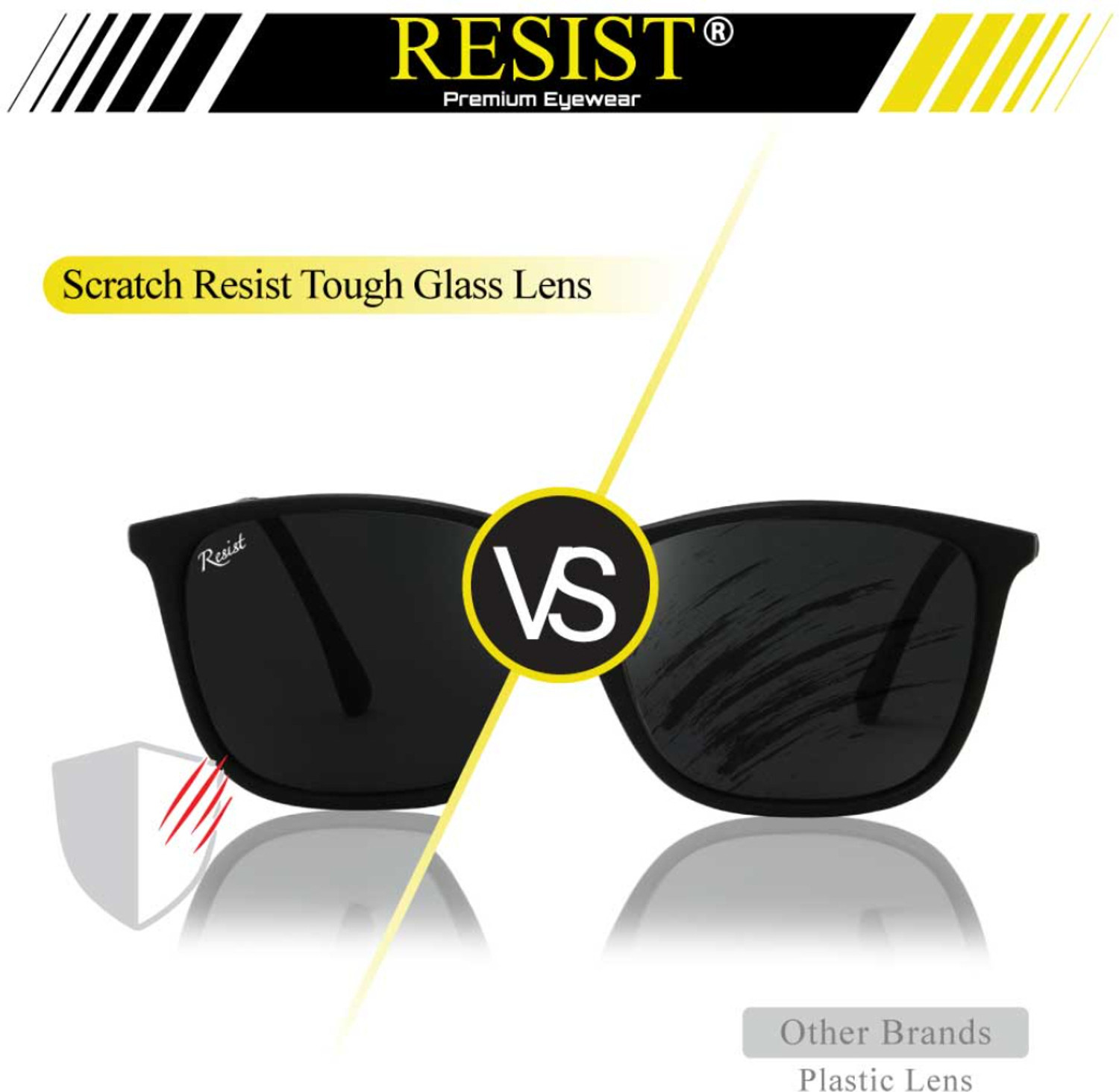 Image of RESIST EYEWEAR Wayfarer Sunglasses