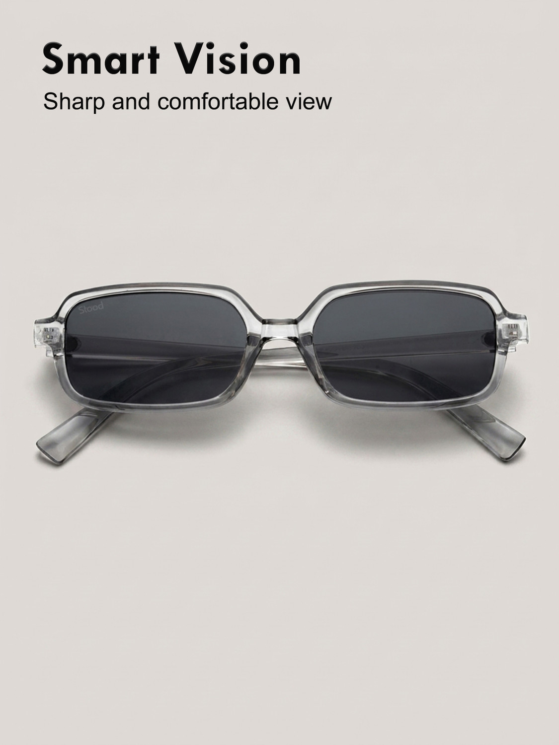 Image of Stood Rectangular Sunglasses