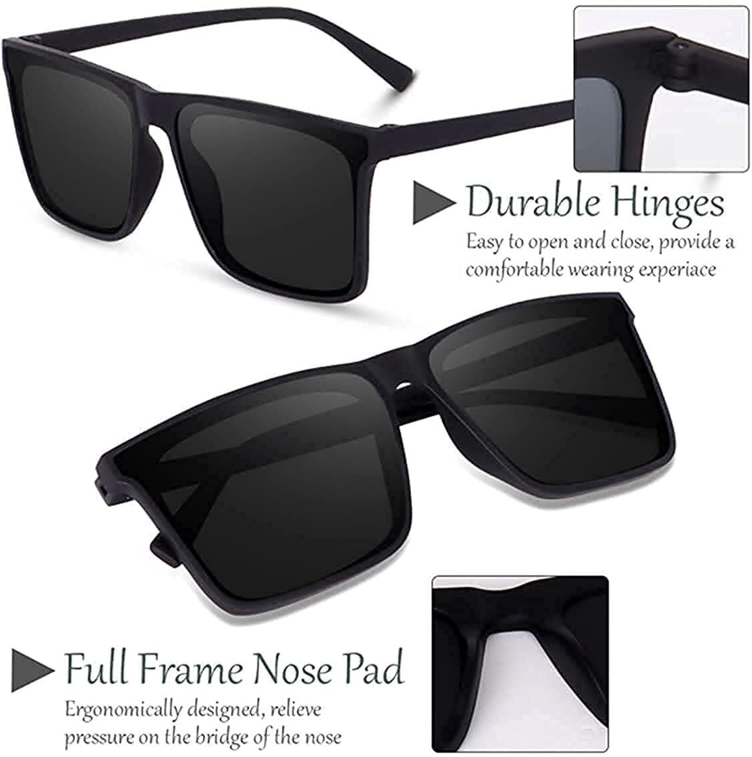 Image of Dannilo Retro Square Sunglasses