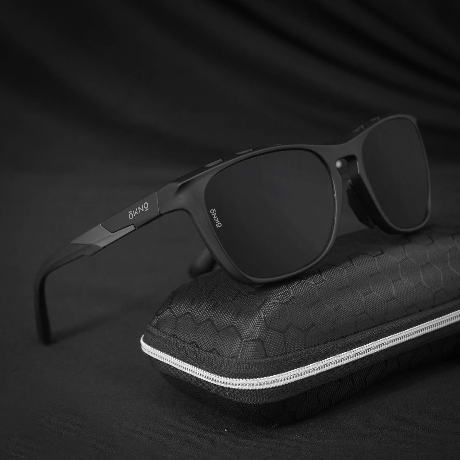 OKNO Retro Square Sunglasses - Image 2