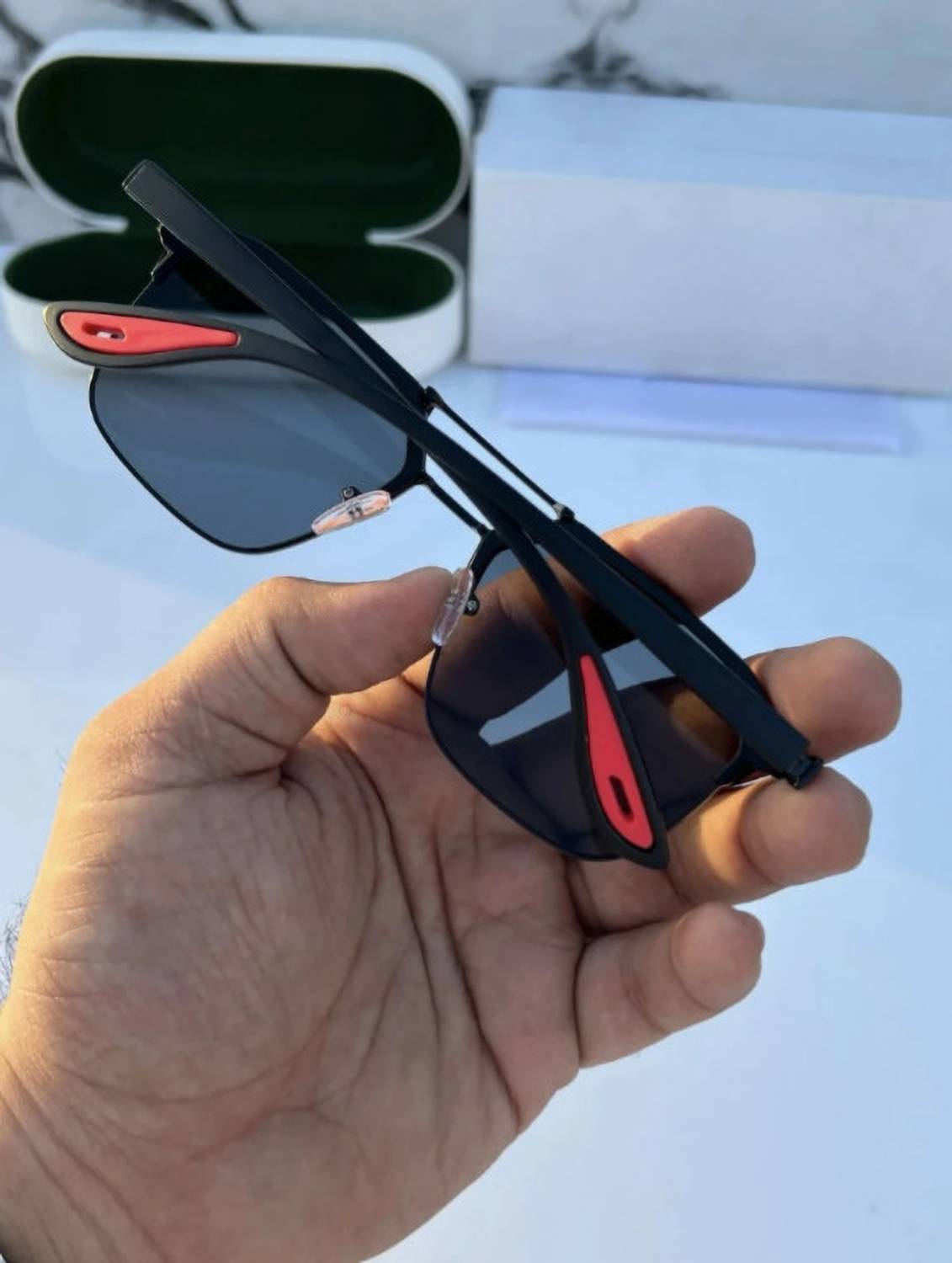 Vizor Aviator Sunglasses - Image 3