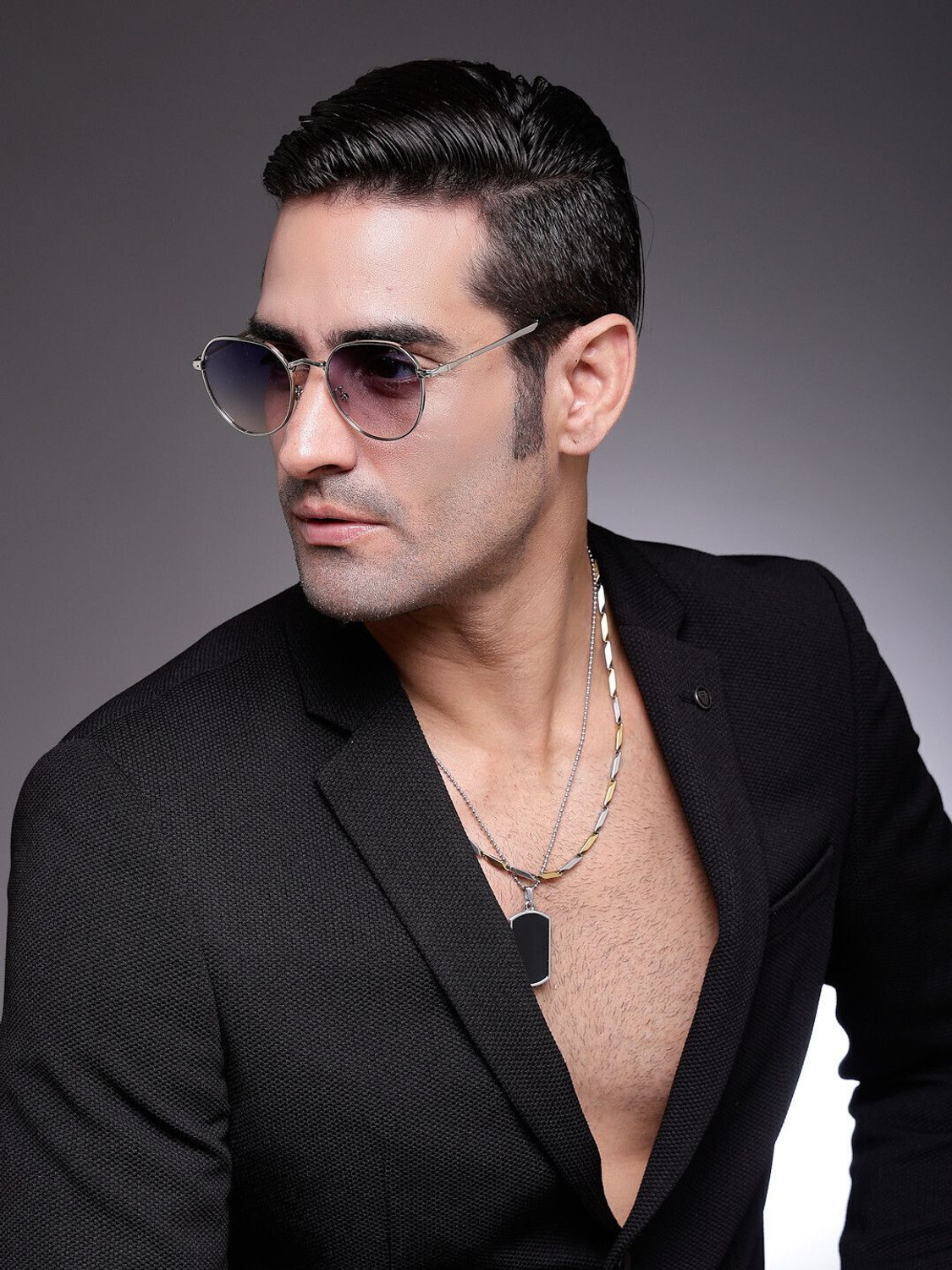 Image of HASHTAG EYEWEAR Round Sunglasses