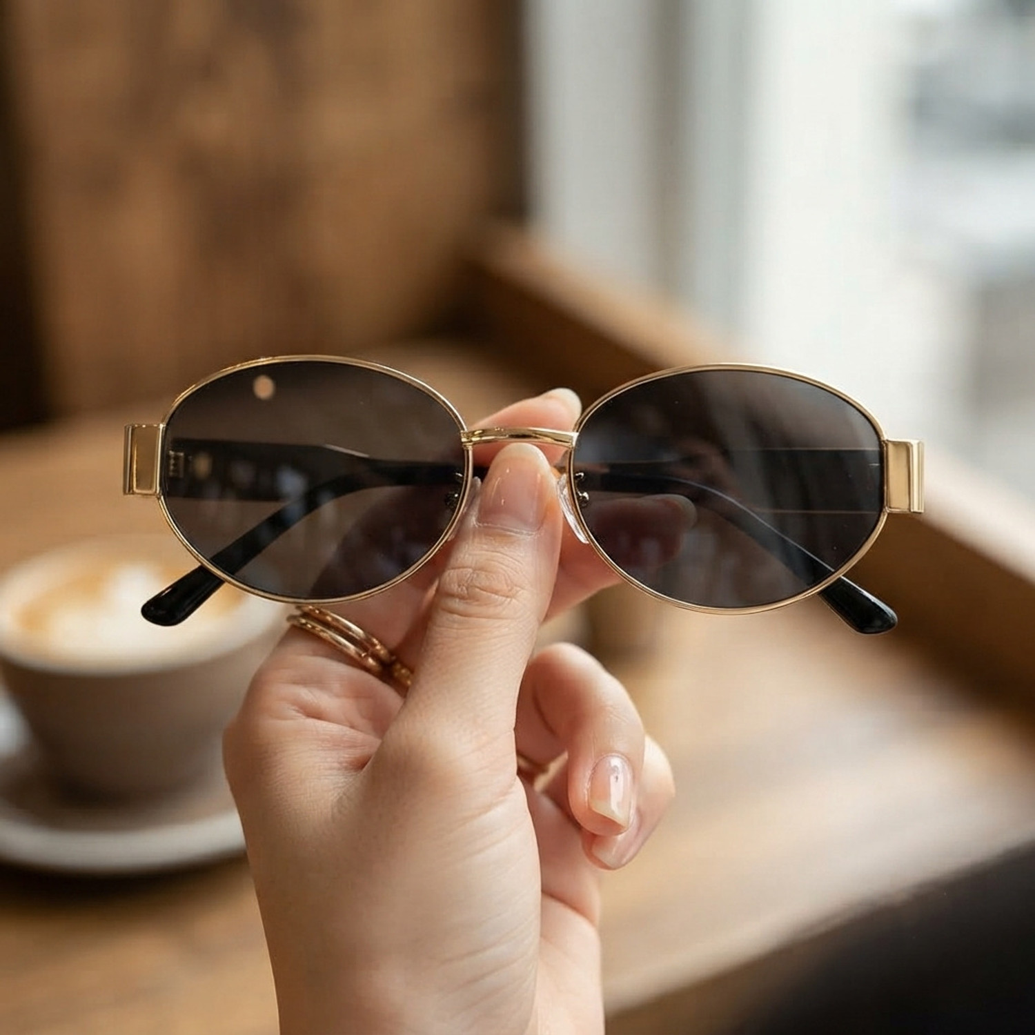 Image of VERICAN Round Sunglasses