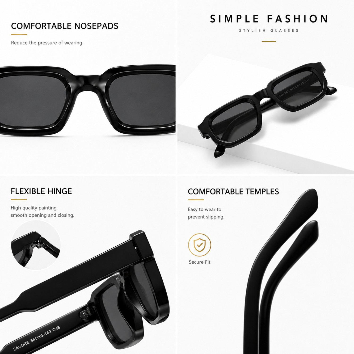 Image of Savore Clubmaster Sunglasses