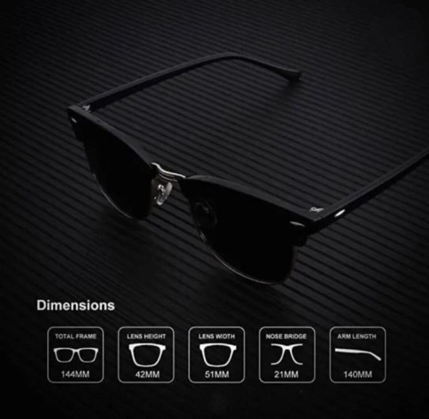 Image of Puerto Clubmaster Sunglasses