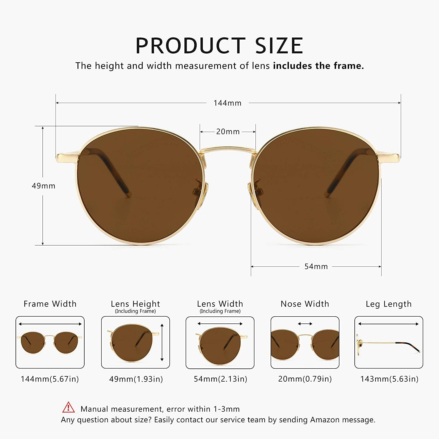 Image of ROZZETTA CRAFT Round Sunglasses