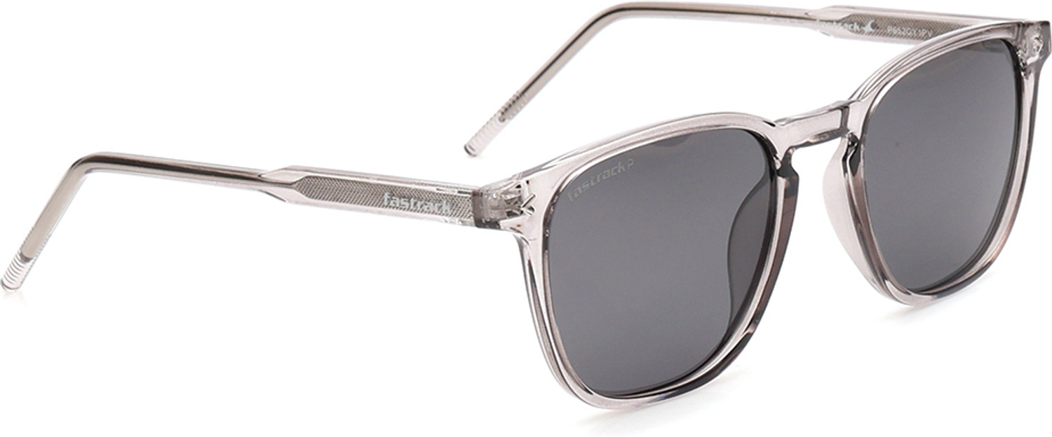 Image of Fastrack Polarized Wayfarer Sunglasses (47) (For Men & Women, Grey)