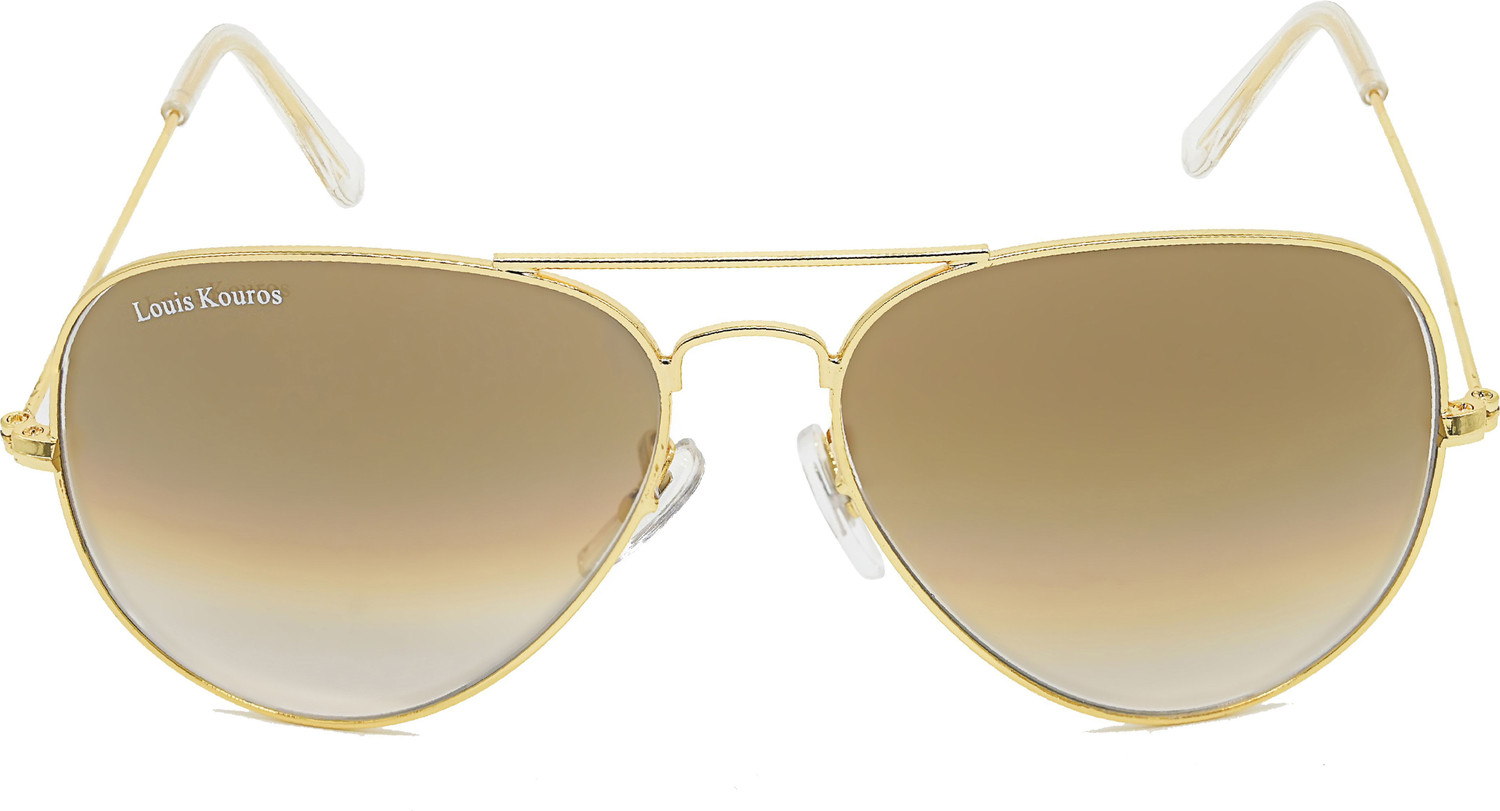 Image of LOUIS KOUROS Aviator Sunglasses