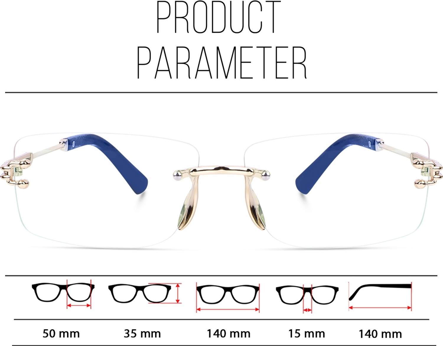 Being Better Rectangular Sunglasses - Image 5