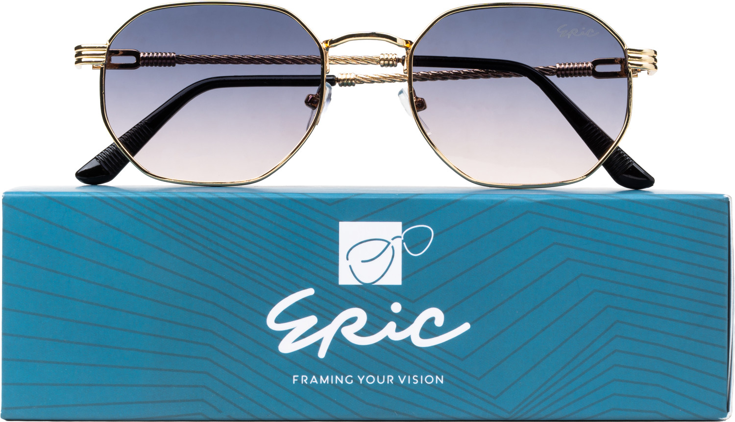 Image of ERIC Rectangular Sunglasses