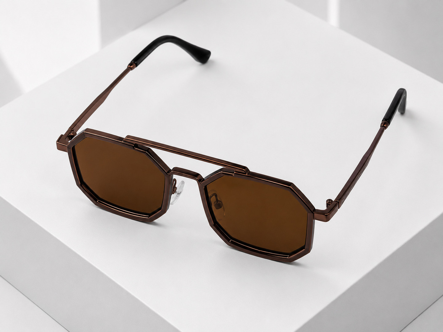 Image of Rich Club Retro Square Sunglasses