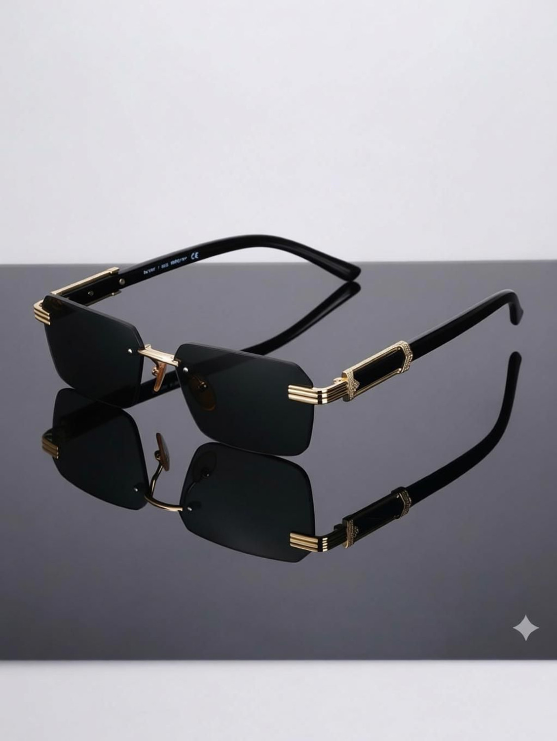 Image of DKERAOD Rectangular, Retro Square Sunglasses