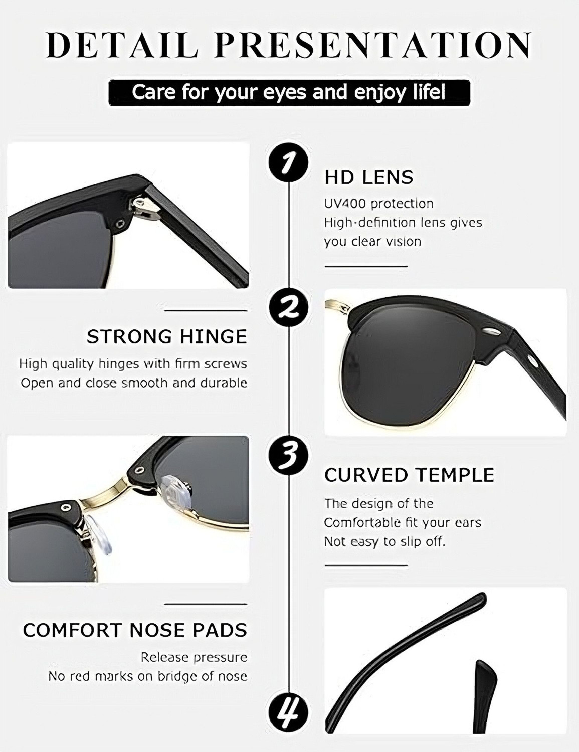 Image of LIZA ANGEL Clubmaster Sunglasses