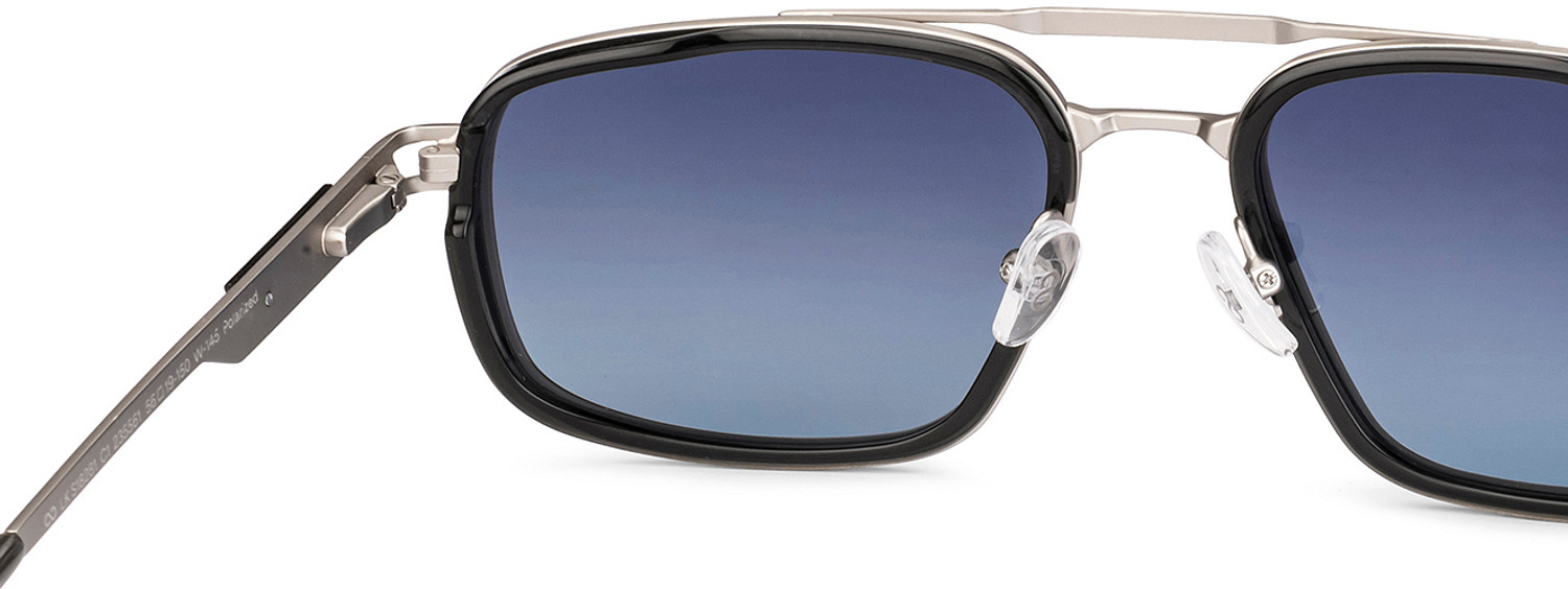 Image of Lenskart STUDIO Rectangular Sunglasses