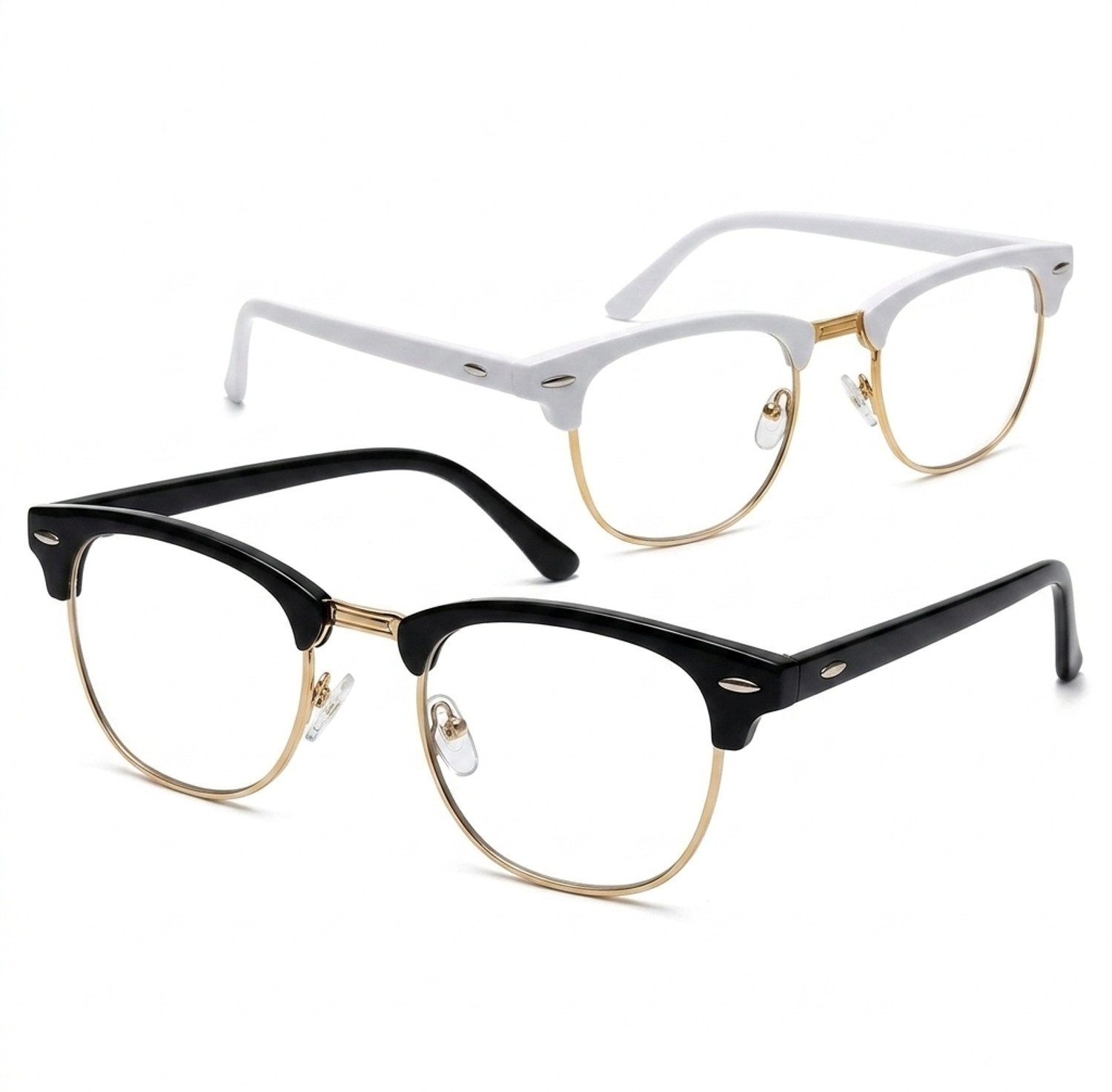 Image of The Studded Clubmaster Sunglasses