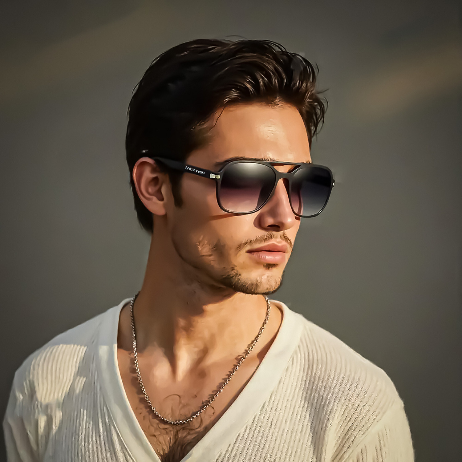 Image of jiebo Rectangular Sunglasses