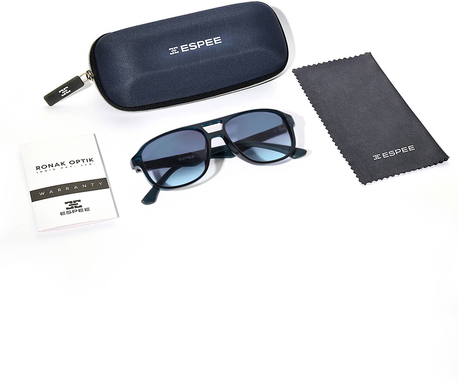 Espee Aviator Sunglasses Blue - Image 3