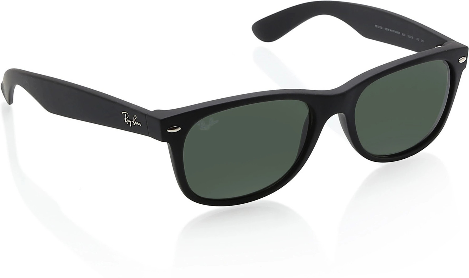 Image of Ray-Ban UV Protection Wayfarer Sunglasses (55) (For Men, Green)