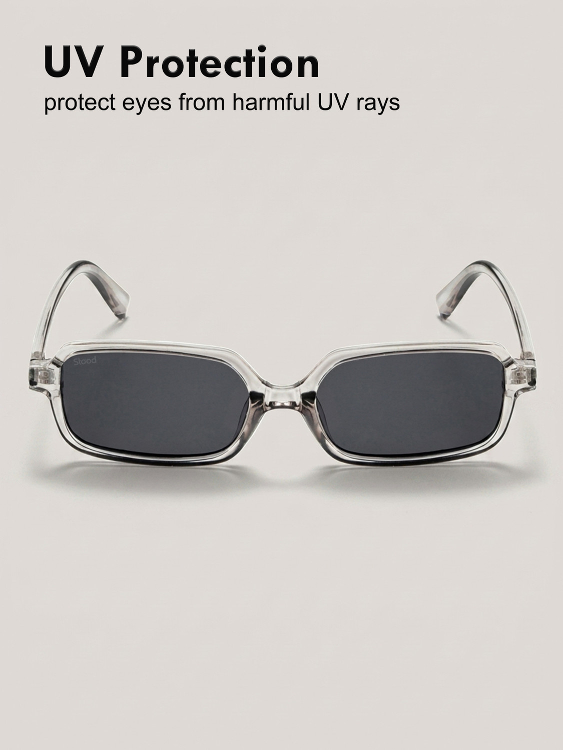 Image of Stood Rectangular Sunglasses