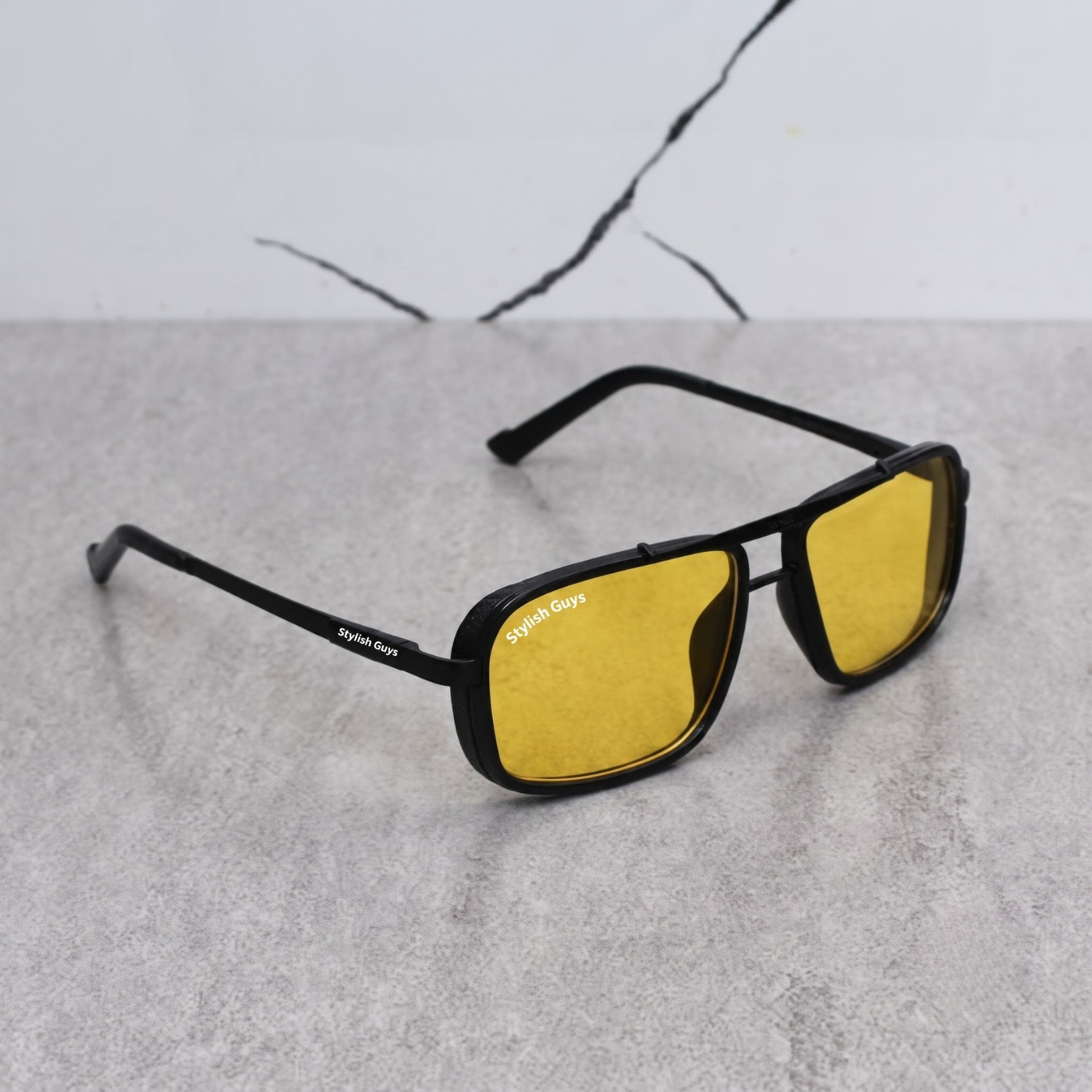 Image of STYLISH GUYS Aviator, Oval, Retro Square, Round, Spectacle , Wayfarer, Sports, Clubmaster Sunglasses