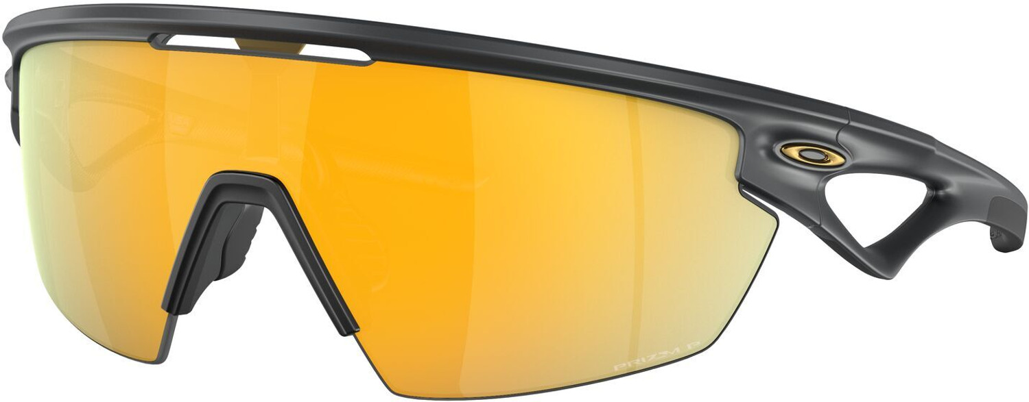 Image of OAKLEY Rectangular Sunglass (For Men & Women, Golden)