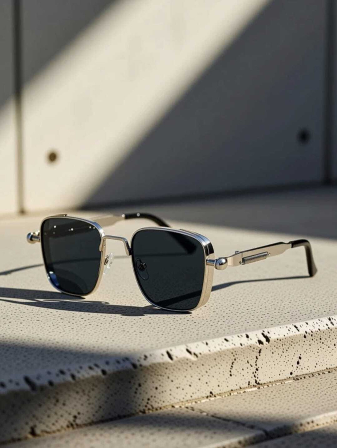 Image of upsellspark Retro Square Sunglasses
