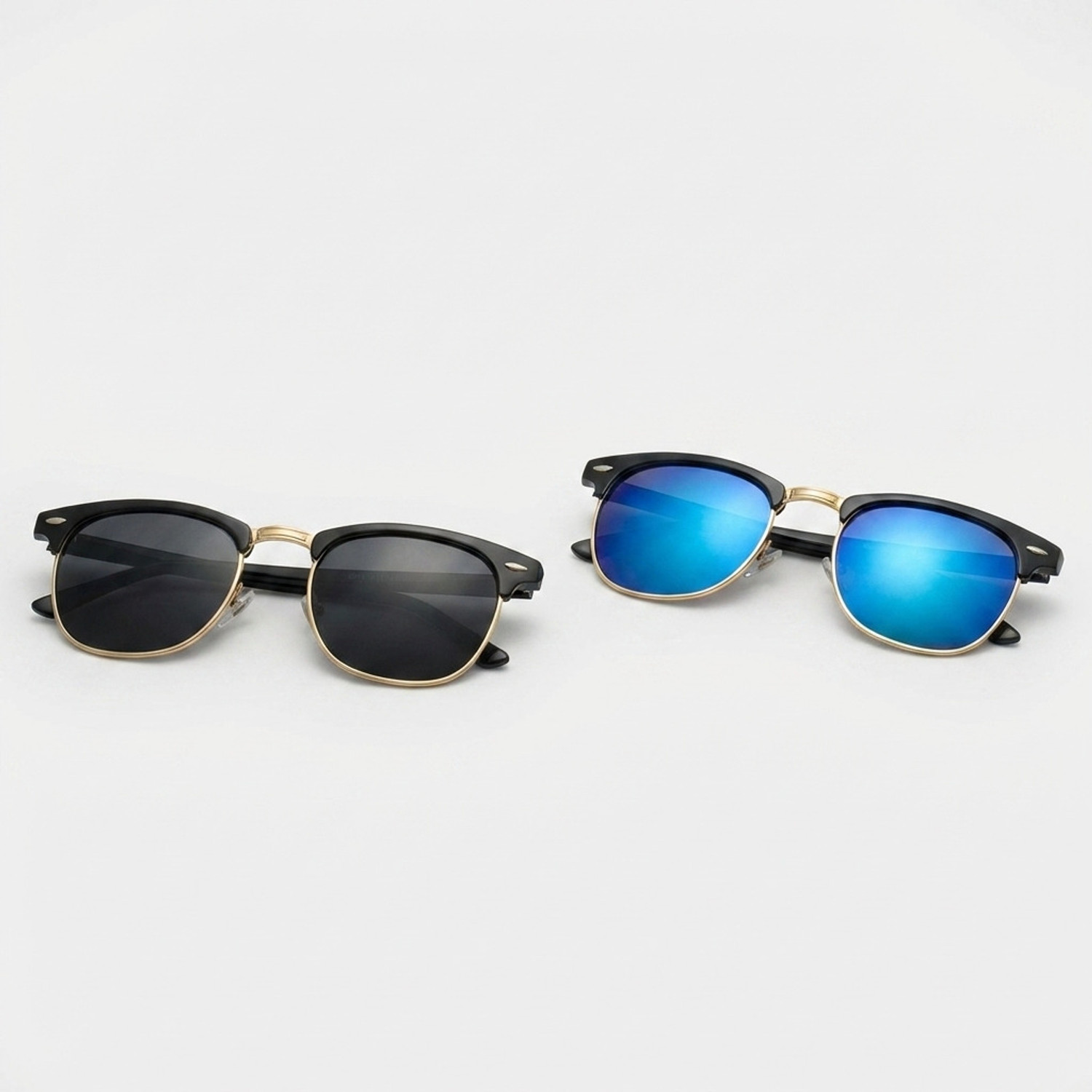 Image of The Studded Clubmaster Sunglasses