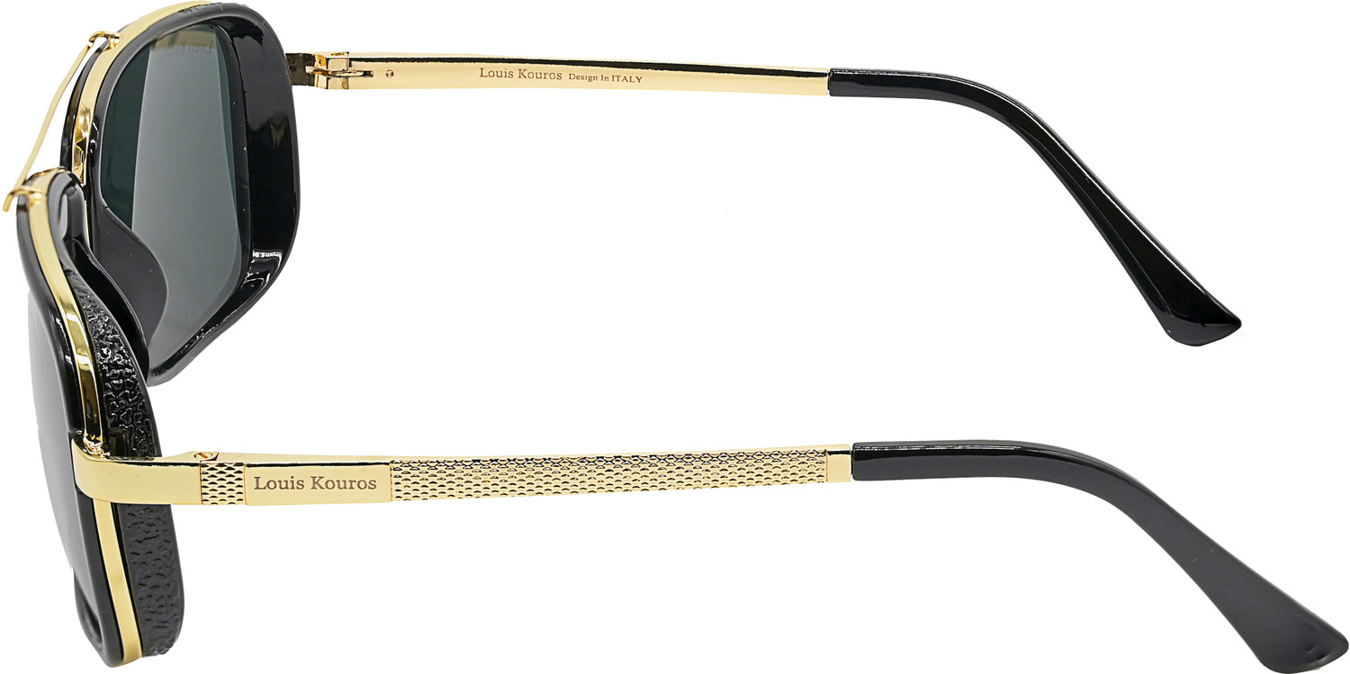 Image of LOUIS KOUROS Retro Square Sunglasses