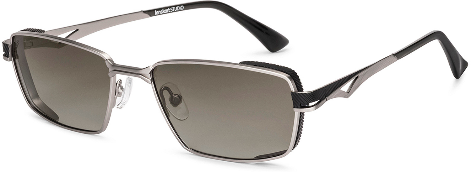 Image of Lenskart STUDIO Rectangular Sunglasses