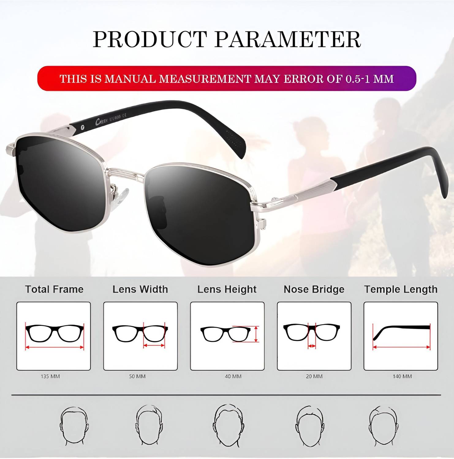 SUMMER DREAM Oval Sunglasses - Image 4