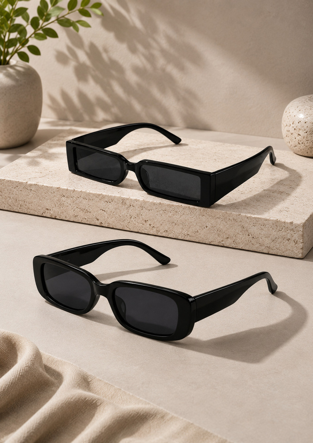 Image of Neolux Rectangular Sunglasses