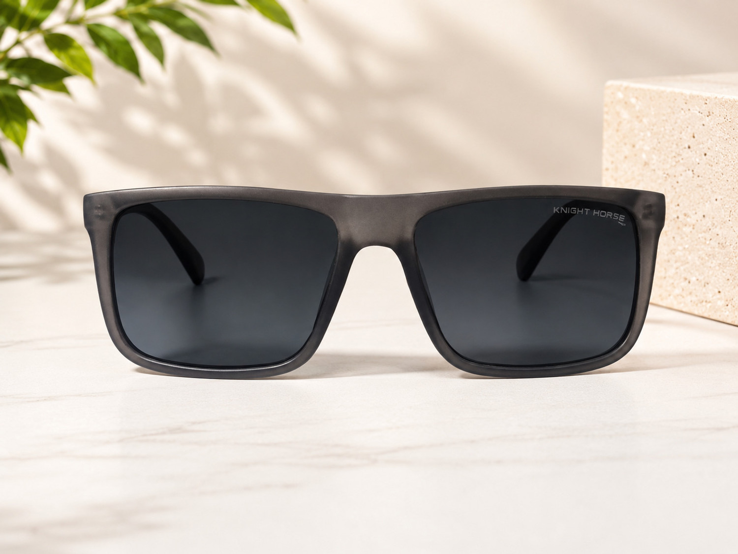 Image of Knight Horse Retro Square, Wayfarer Sunglasses