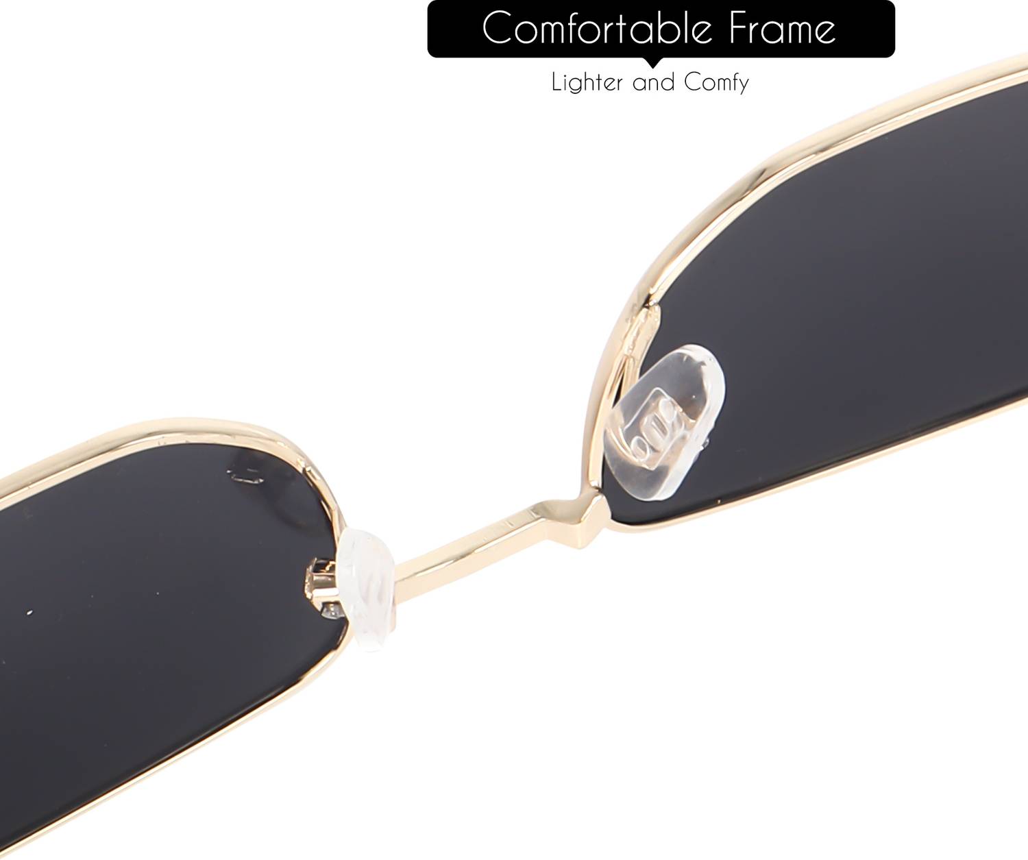 Zeemork Rectangular Sunglasses - Image 4