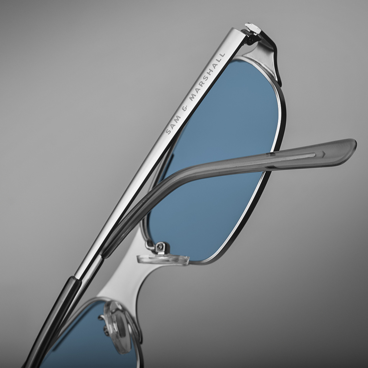 Image of SAM AND MARSHALL Retro Square Sunglasses
