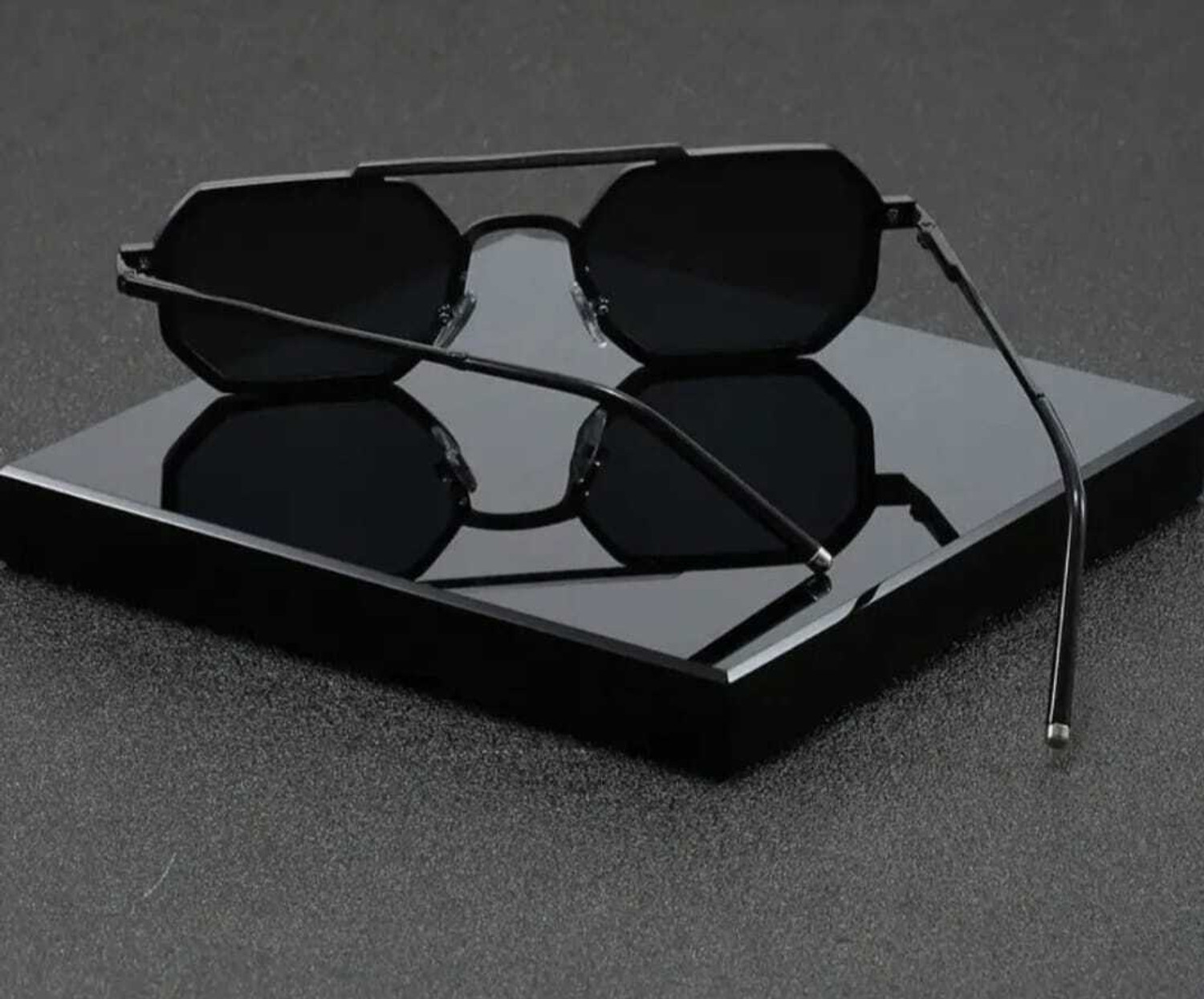 Image of PairiT Retro Square, Over-sized, Clubmaster Sunglasses