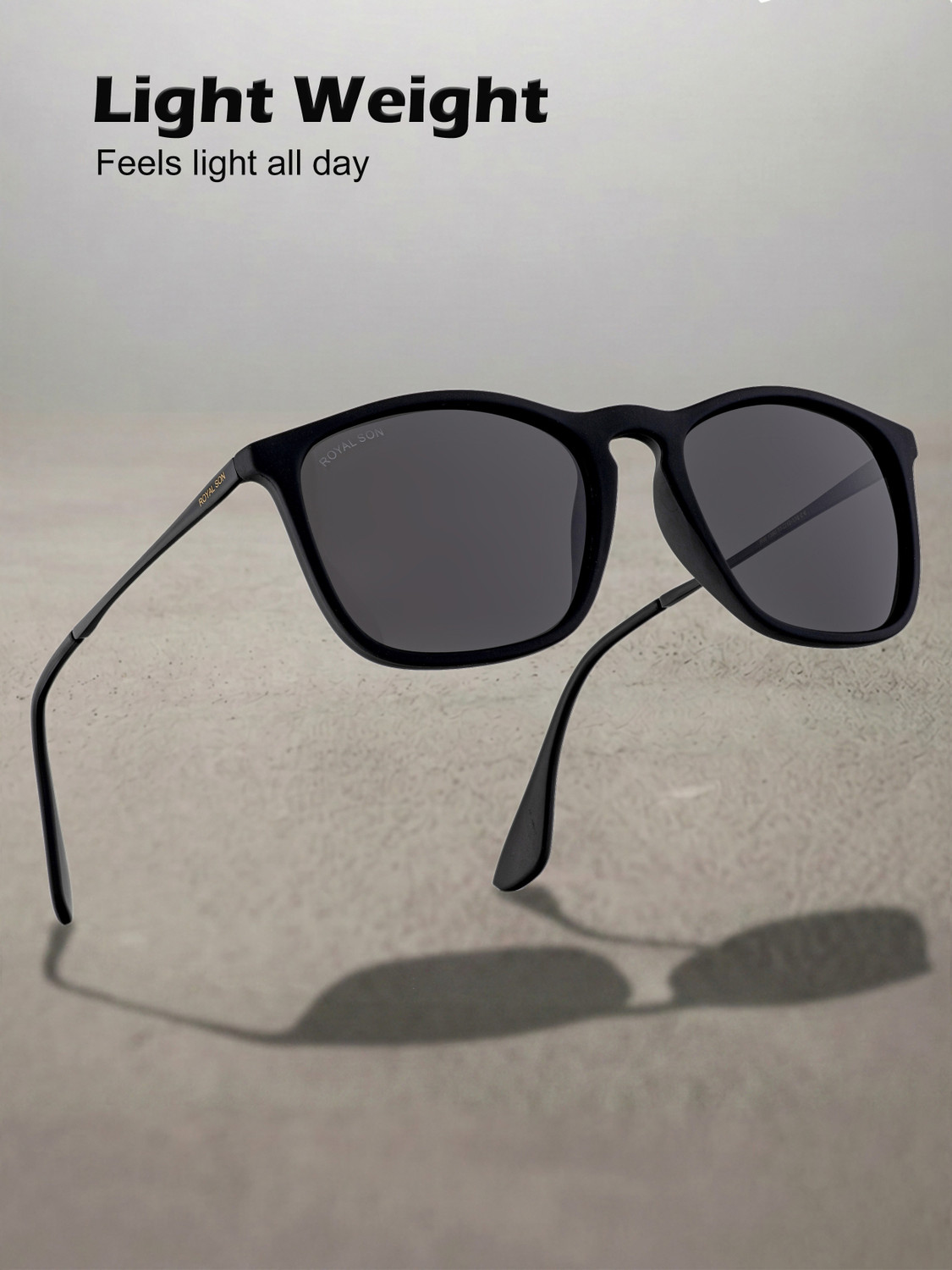 Image of ROYAL SON Retro Square Sunglasses